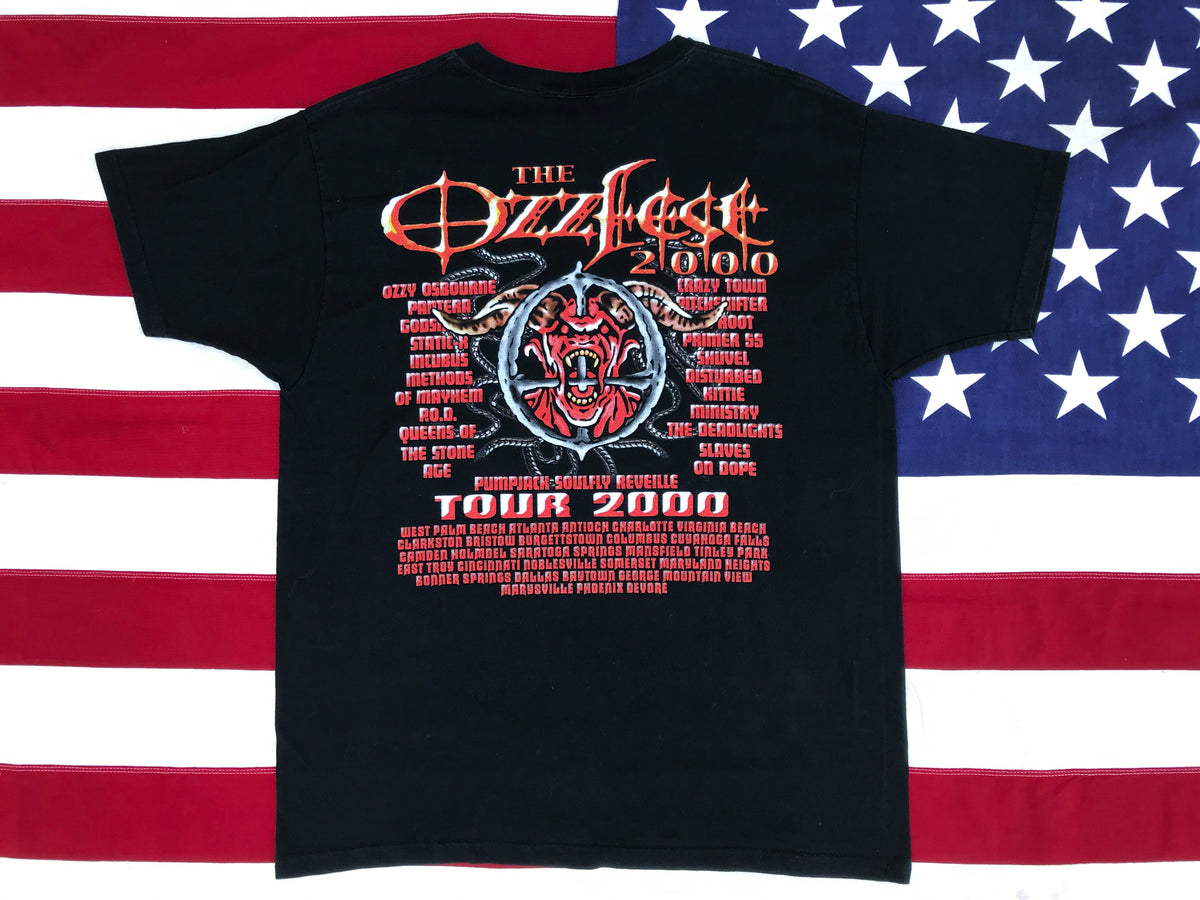 Ozzfest 2007 Tour T-shirt and sample cd offers