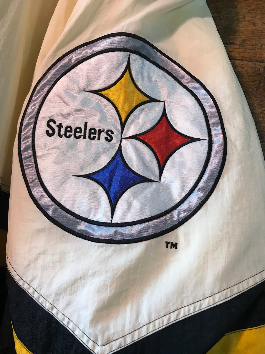 NFL Pittsburgh Steelers 90's Nylon Vintage Mens Pro Line Starter