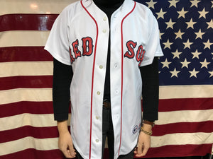 Red Sox 90’s Vintage Baseball Jersey by Majestic Made in USA