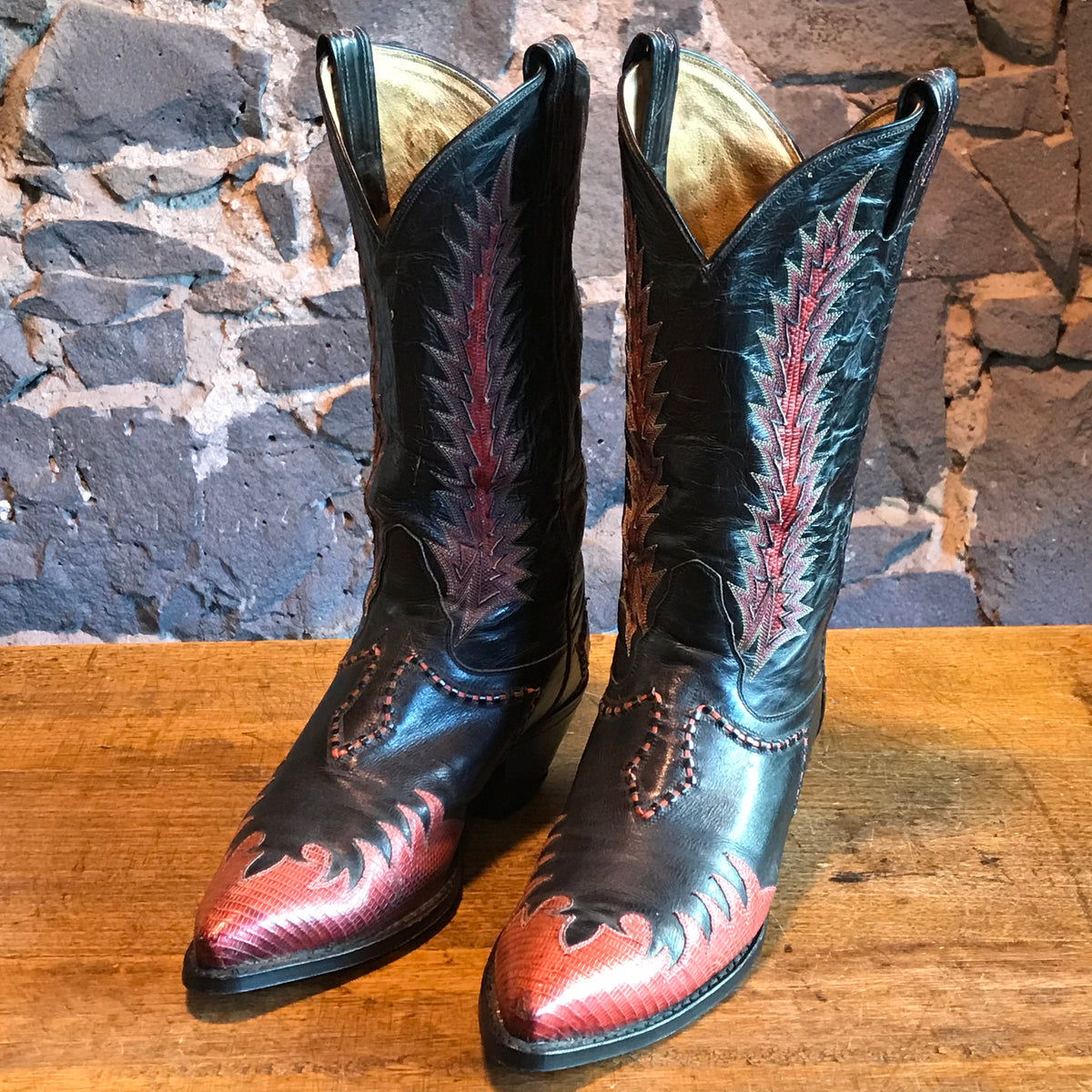 Cowboy Boots Rare By J.R.Reyes - Boot Co Vintage Mens Custom Made