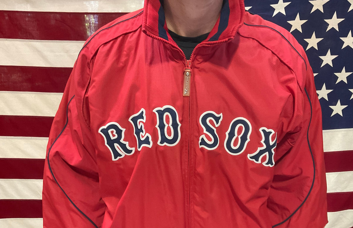 Majestic Red Sox MLB Padded Jacket – The Vintage Scene