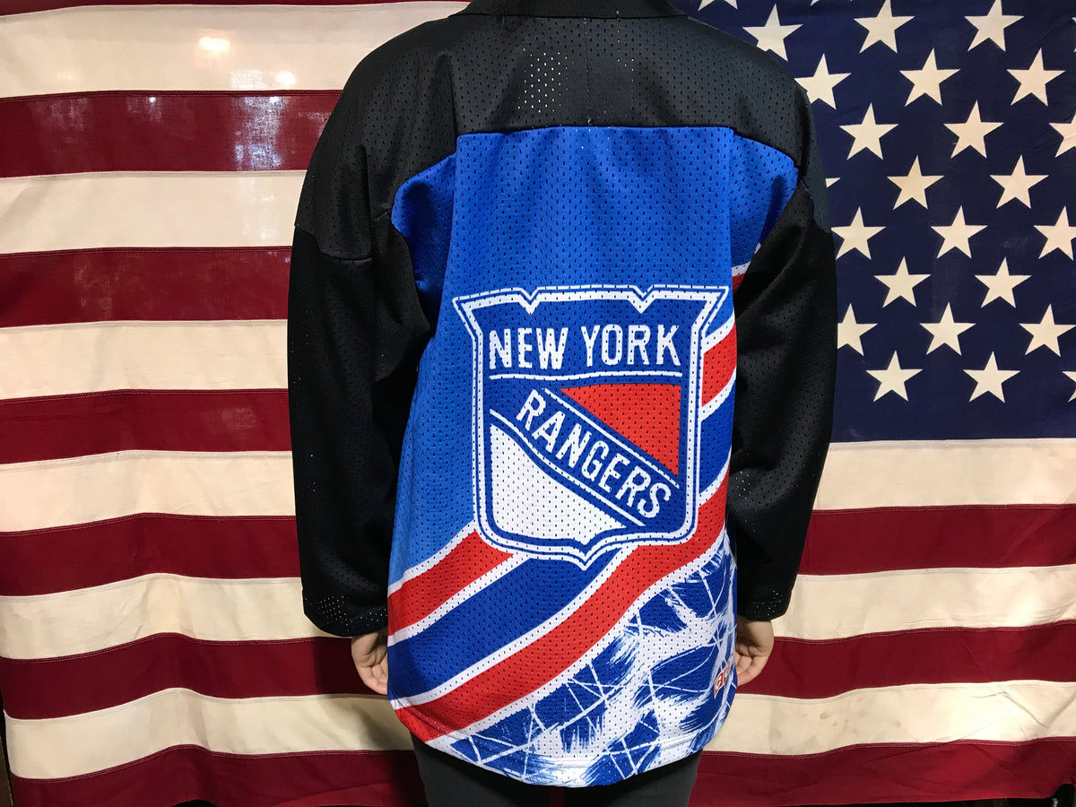 Vintage Hockey NY Rangers Hoodie Size: Medium, Men's Fashion, Tops