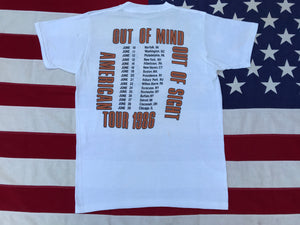 MODELS Out Of Mind Out Of Sight American Tour 1986 Original Vintage Rock T-Shirt
