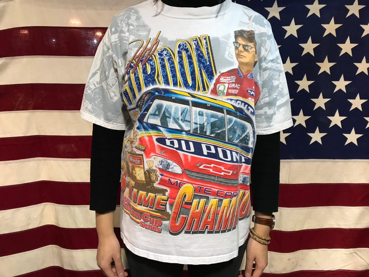 Nascar 90's Vintage T-Shirt Winston Cup Series Jeff Gordon by
