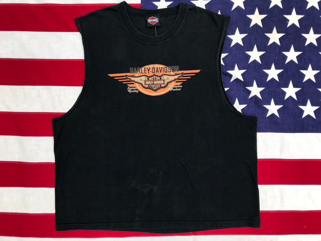 Harley Davidson Vintage 2000’s  Mens Tank - Denver Colorado Made in  USA