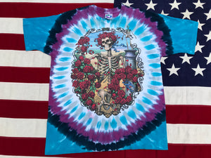 Grateful Dead - 1994 P.Maguire “ 1965 - 1995 30 Years “  Original Vintage Rock Tie Dye T- Shirt By Liquid Blue Made In USA