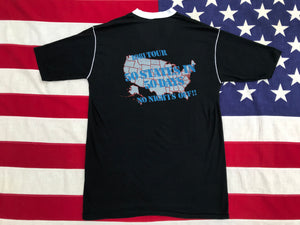 George Thorogood & The Destroyers “ The 50 / 50 1981 Tour “ Original Vintage Rock T-Shirt by Sportswear Made in USA