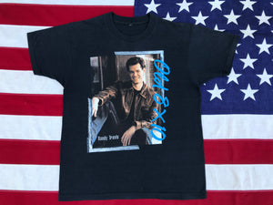 Randy Travis Old 8 X 10 1989 Original Vintage Rock T-Shirt ©️The Hatcher Corp.1989