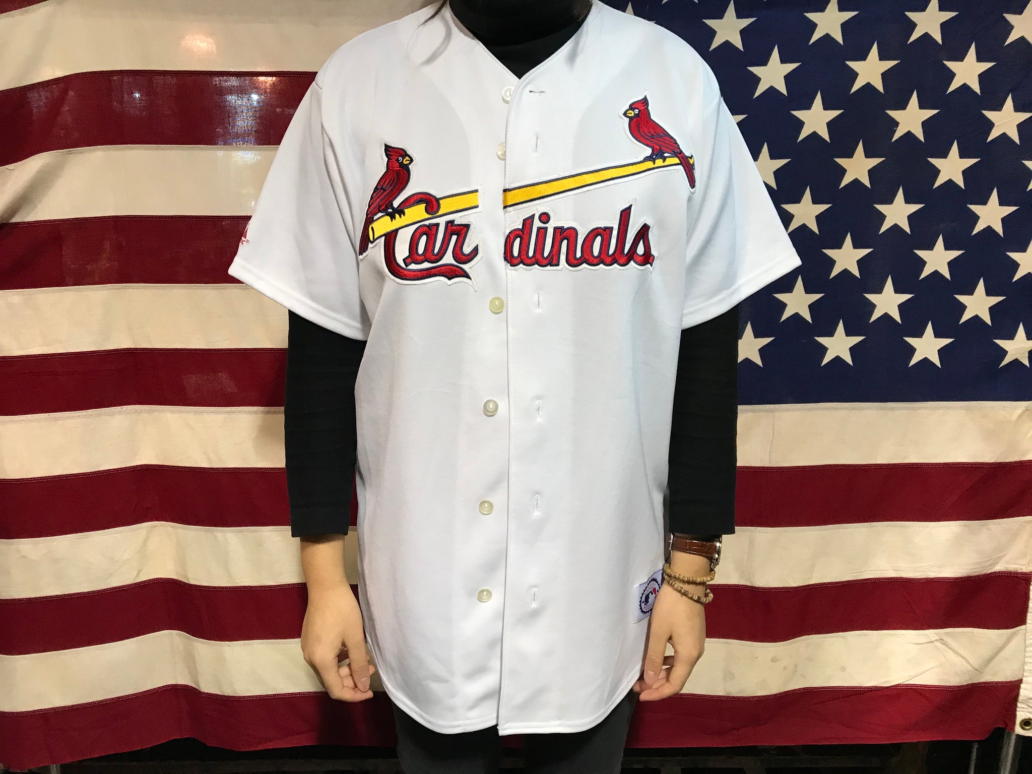 MLB Cardinals Baseball Vintage 90's Jersey PUJOLS 5 by Genuine Merchan –  American Vintage Clothing Co.