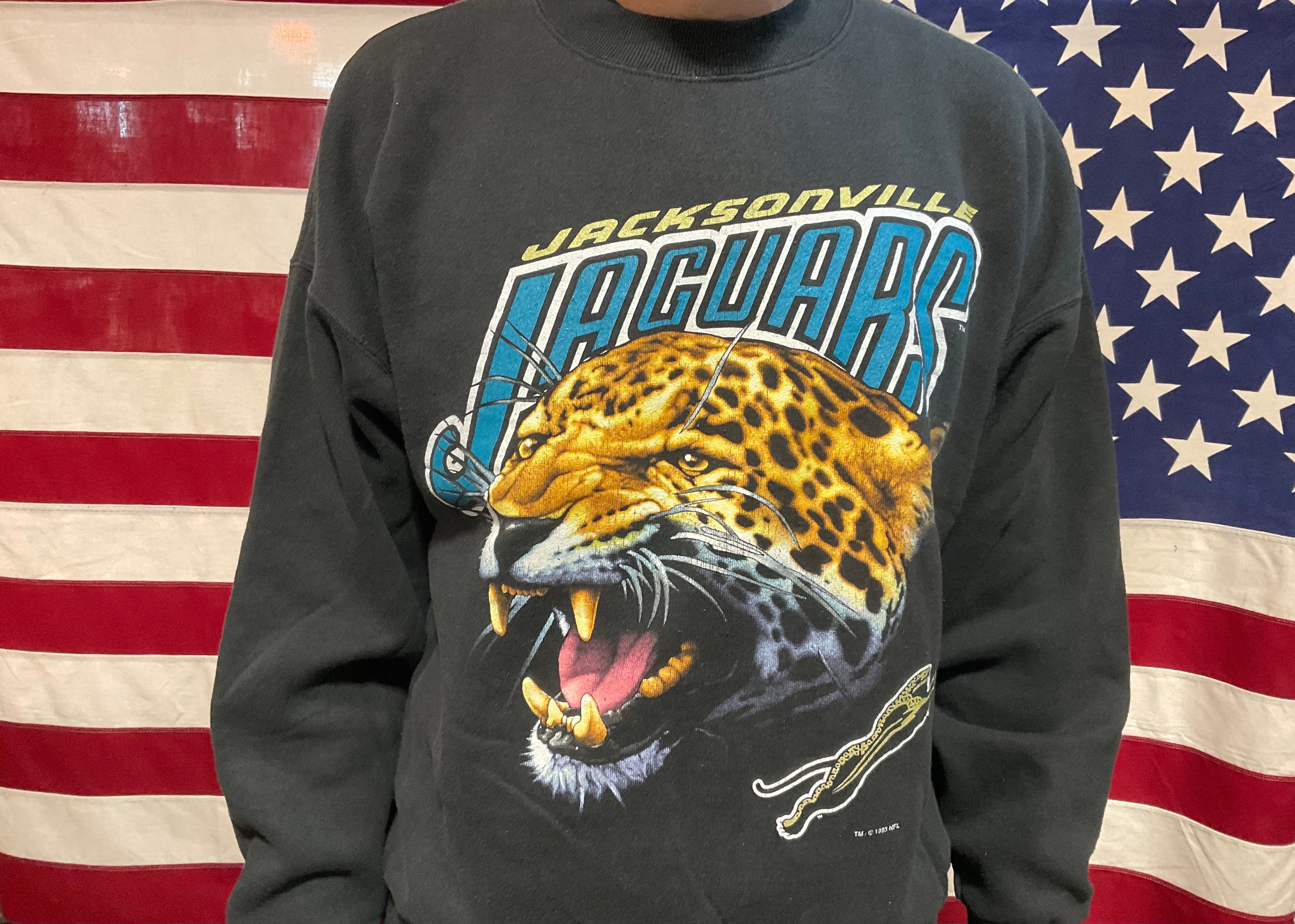 Jacksonville Jaguars™️©️1993 NFL Vintage Crew Sporting Sweat by Salem  Sportswear Made in USA