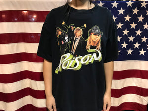 Poison 2007 Tour Original Vintage Rock T-Shirt