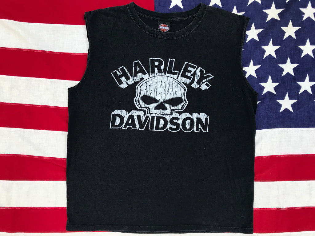 Harley Davidson Vintage 2000’s  Mens Tank - Las Vegas, Nevada. Made in USA