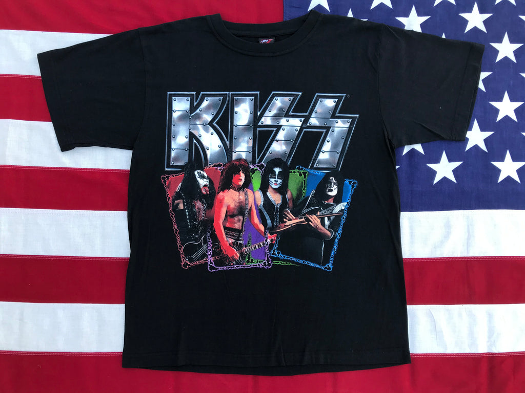 Kiss®️Rock The Nation Tour 2004 Original Vintage Rock T-Shirt by Mates Australia