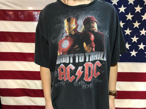 AC/DC Shoot To Thrill Vintage Rock T-Shirt