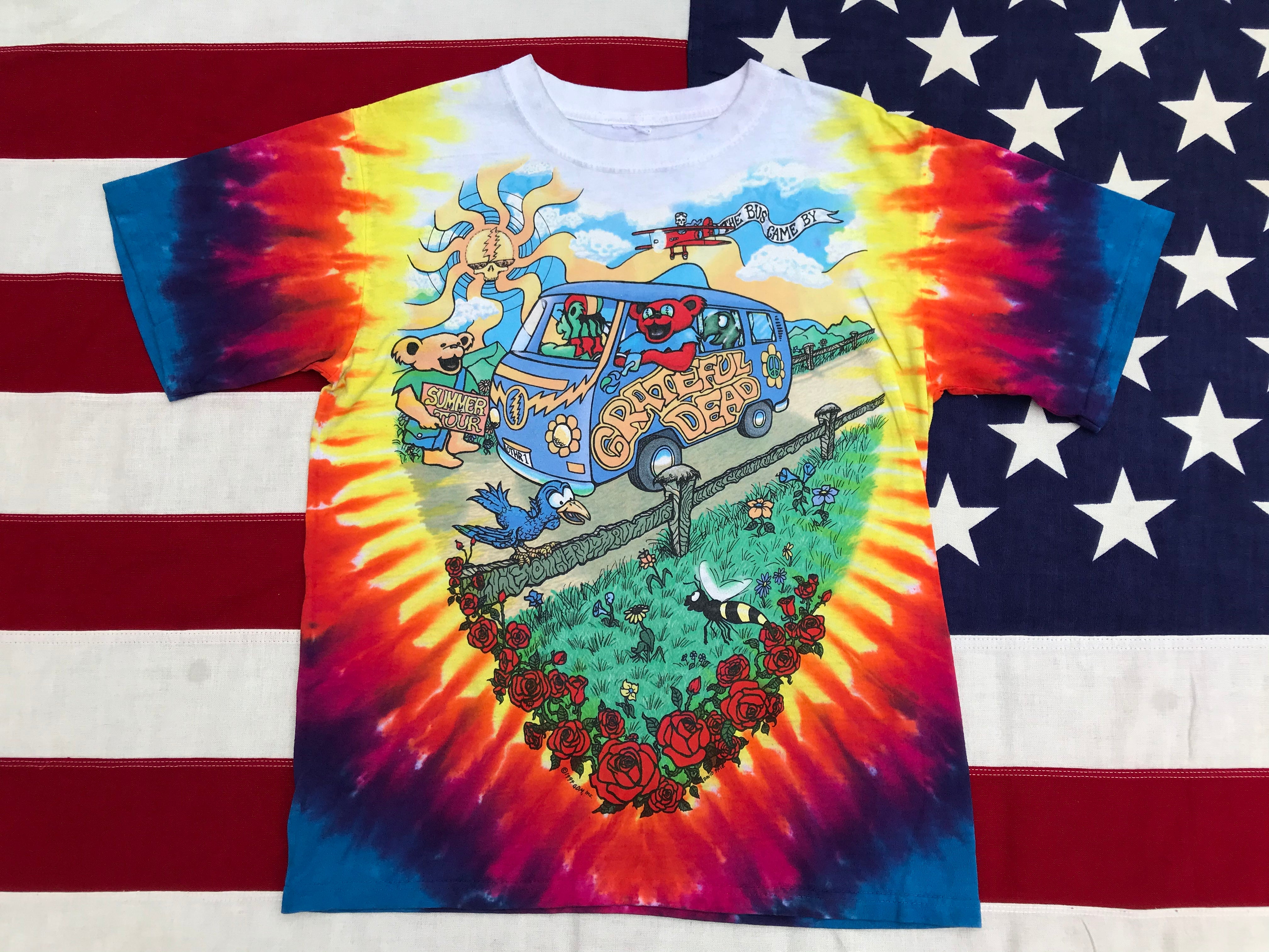 Grateful Dead '94 Summer Tour Vintage Concert Tee NEW top