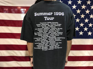 The Moody Blues 1996 Summer Tour Original Vintage Rock T-Shirt Made in USA