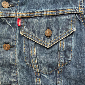 Vintage 1960's Type 3 LEVI'S Big E 70505 Size 40 Two Pocket Denim