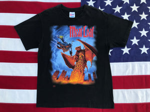 Meatloaf Everything Louder World Tour 93,94,95. Original Vintage Rock T-Shirt by Hanes Made in USA