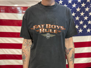 Harley Davidson Vintage Mens T-Shirt Print Year ©️1998 H-D Eagle SPITZIE’S N.Y.  Made In USA