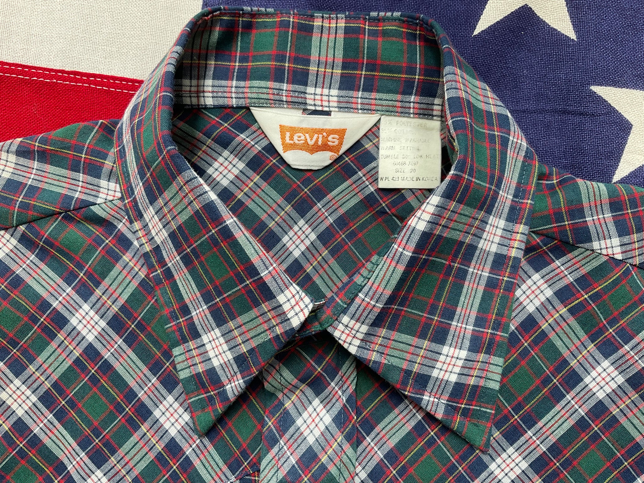 Vintage levis pearl snap shirts Clearance