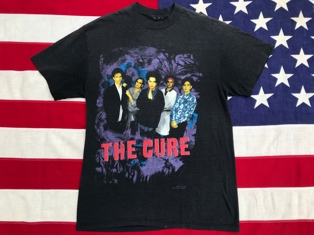 The Cure “ The Prayer Tour 1989 “ Original Vintage Rock T-Shirt by Brockum USA