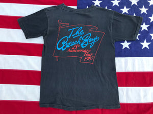 The Beach Boys “ 25th Anniversary Tour 1987 “ Original Vintage Rock T-Shirt
