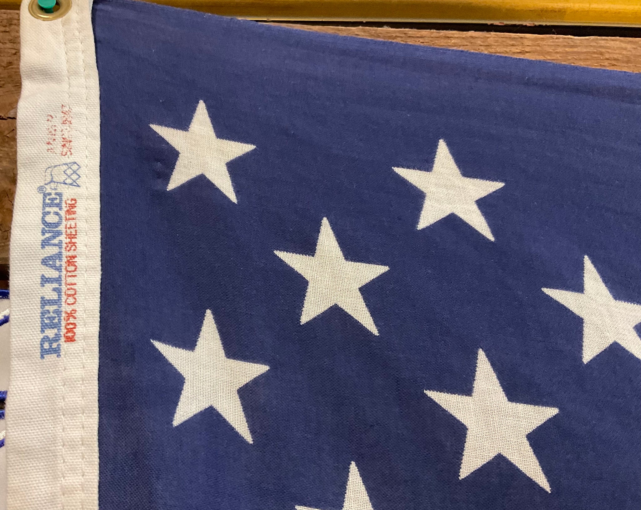 USA Vintage 1970’s Reliance®️United States America Flag - Cotton 3 x 5