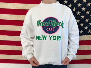 Hard Rock Cafe “ New York “ 90’s Vintage Crew Sweat
