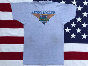 Kenny Loggins Summer World Tour ‘82-‘83 High Adventure Original Vintage Rock T-Shirt by Screen Stars Made in USA