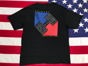 Heart 1990 “ Brigade World Tour 1990 “ Original Vintage Rock T-Shirt Made In USA