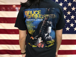 Bruce Springsteen Working On A Dream Tour 2009 Original Vintage Rock T-Shirt