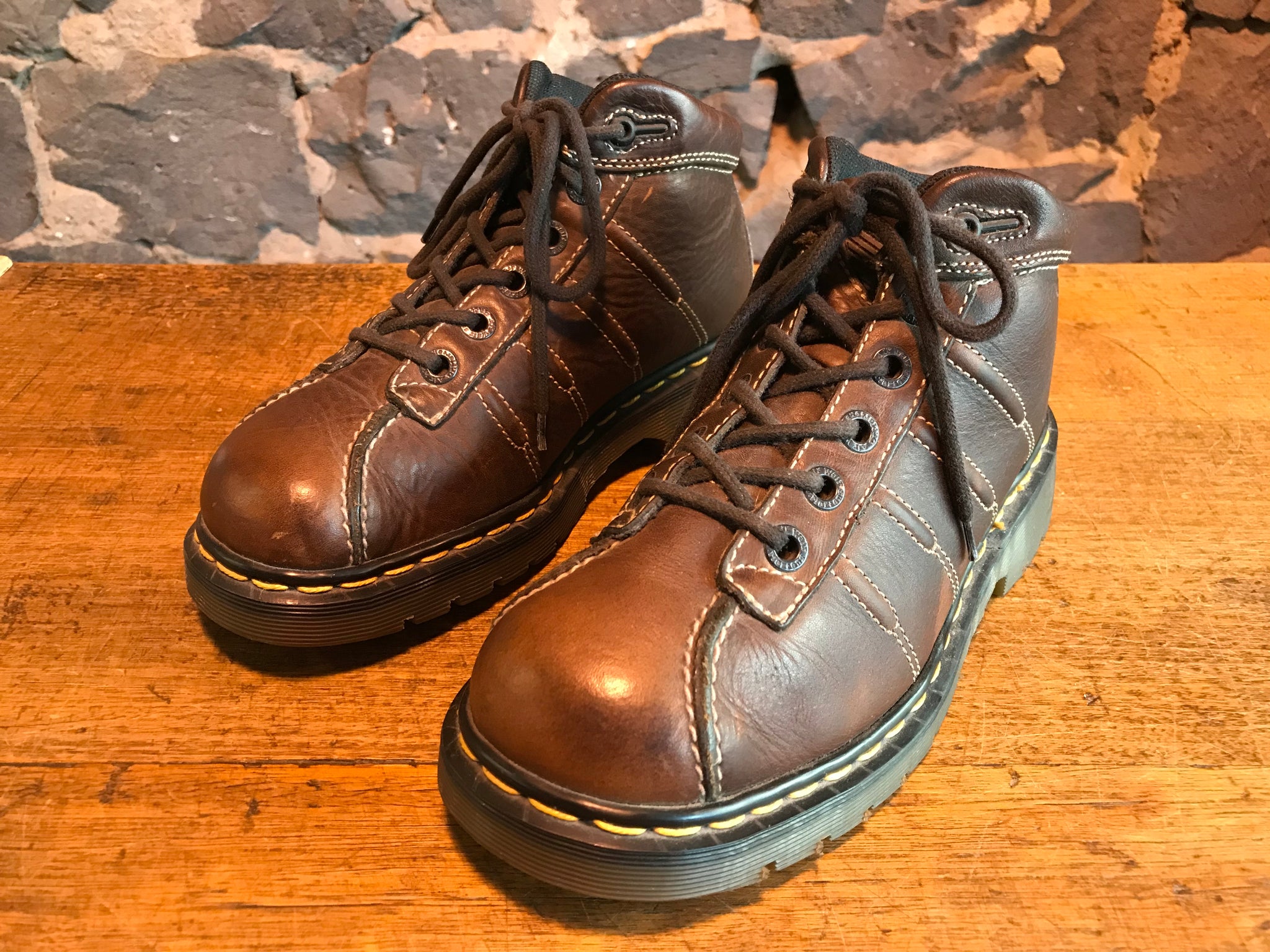 Dr Martens Women's Vintage Hiking Boots Size UK 4 Made in England