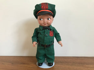 Phillips 66 “ Lil Phil “ 90’s Station Attendant Rare Collector Doll Phil - No 2 Series by Ames Doll Co , Inc USA