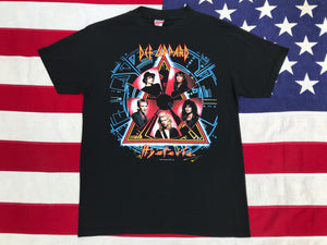 Def Leppard “ Hysteria Tour 1988 “ Original Vintage Rock T-Shirt by Royal First Class Made in USA