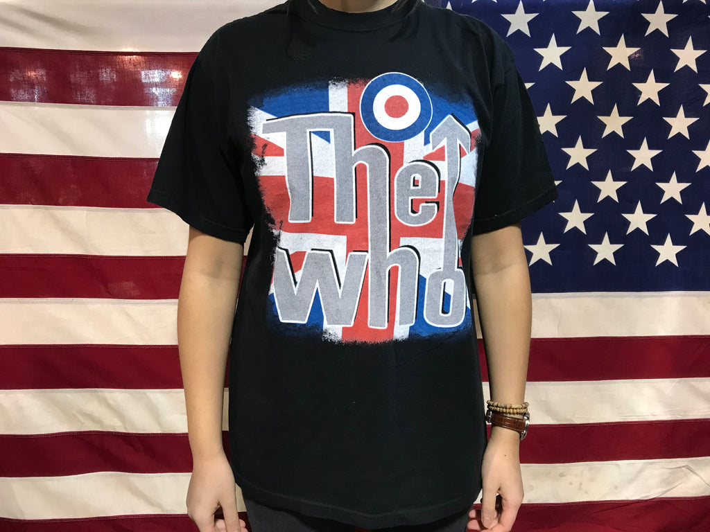 The Who USA Tour 2008 Original Vintage Rock T-Shirt by Anvil