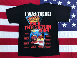 Kiss®️Rock The Nation Tour 2004 Original Vintage Rock T-Shirt by Mates Australia