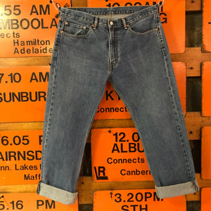 Levi’s Mens Vintage 90’s 505 Straight Leg Denim Jean