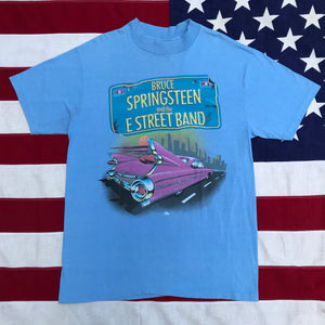 Bruce Springsteen & The E Street Band “ Born In The USA Tour ‘84-‘85 “ LA Sports Arena RARE USA Original Vintage Rock T-Shirt By Hanes USA