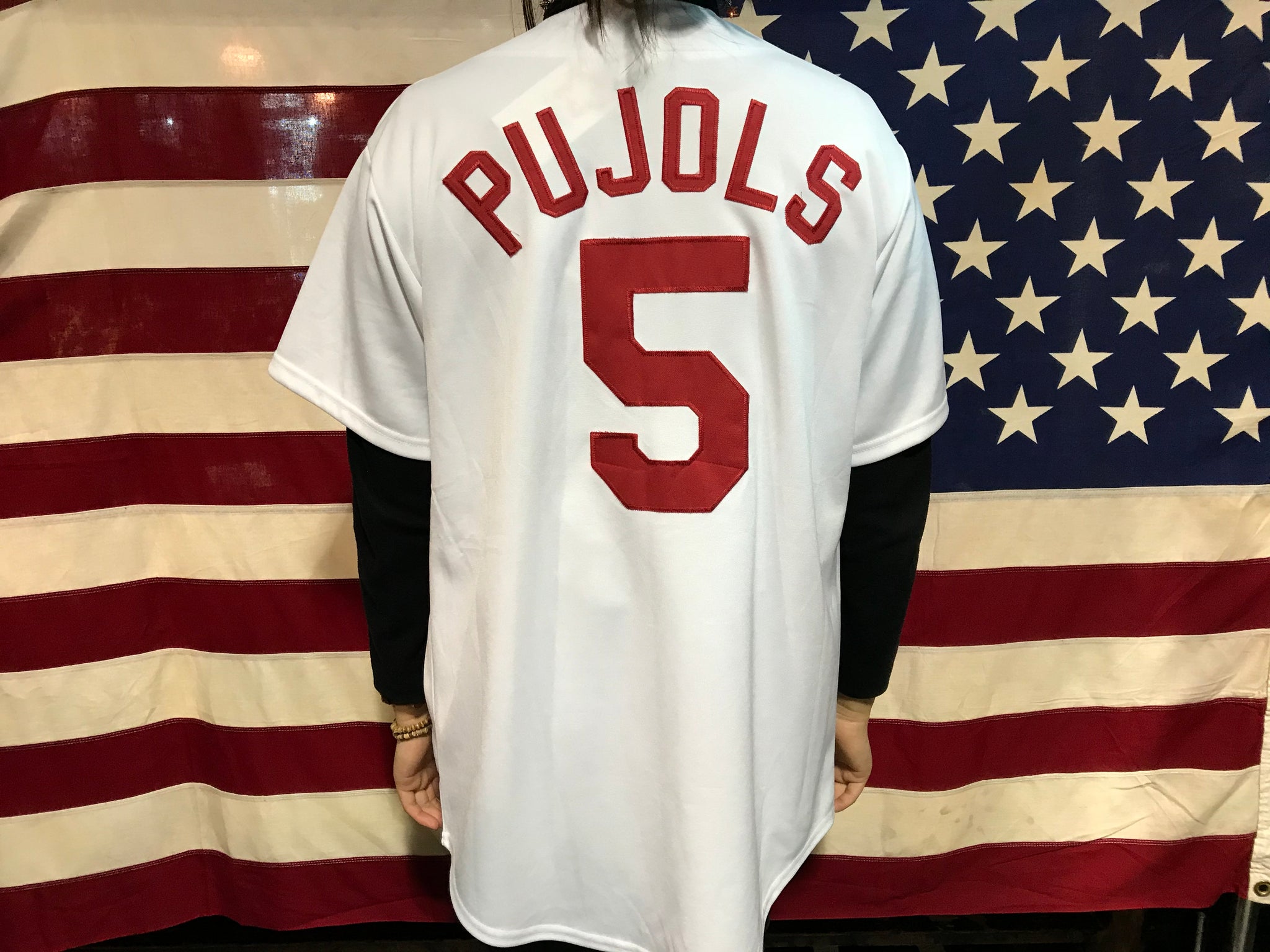 MLB Cardinals Baseball Vintage 90's Jersey PUJOLS 5 by Genuine Merchan –  American Vintage Clothing Co.