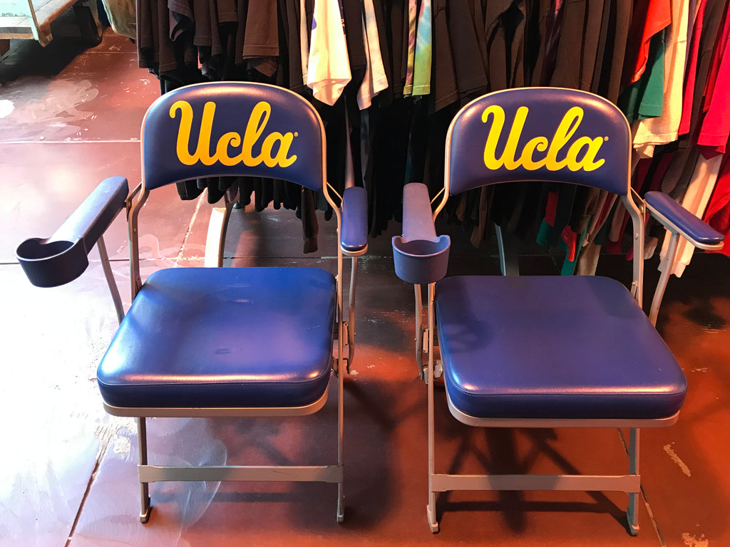 Clarin Boxx Seats®️1960’s/70’s Pair of Vintage American UCLA Folding Chairs Made in USA