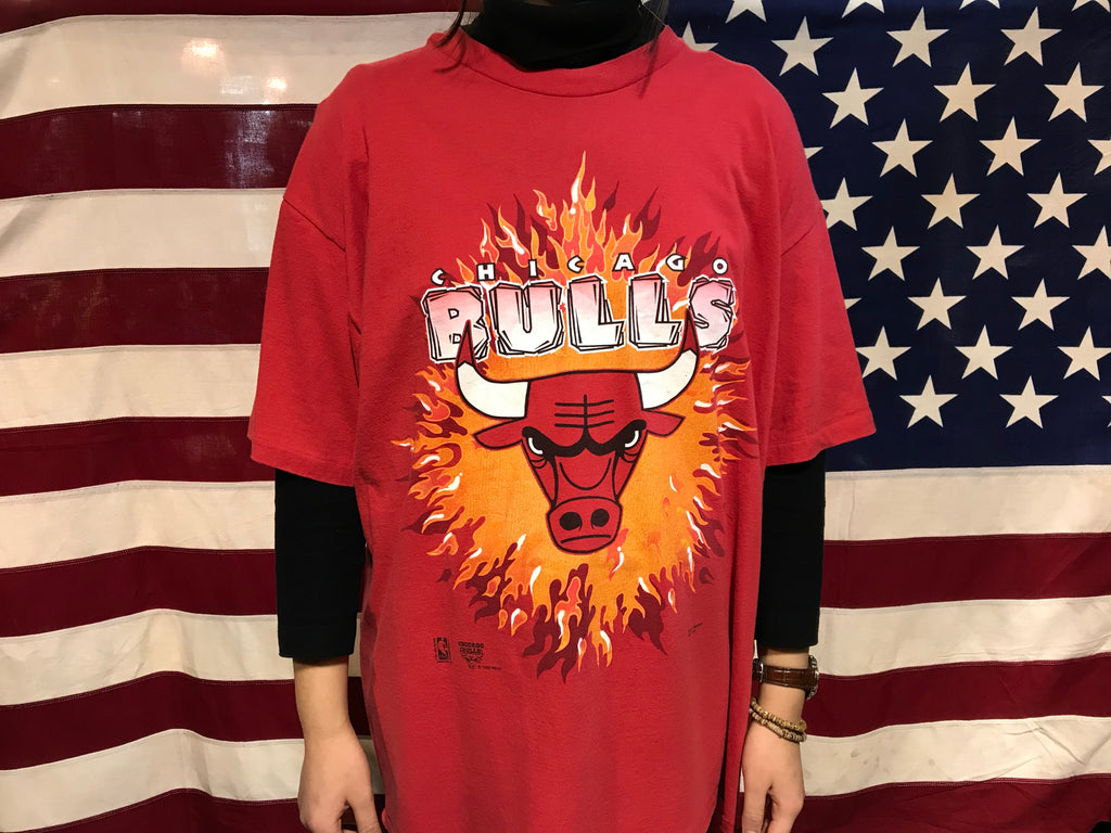 Chicago Bulls NBA 1995 Vintage Crew T-Shirt