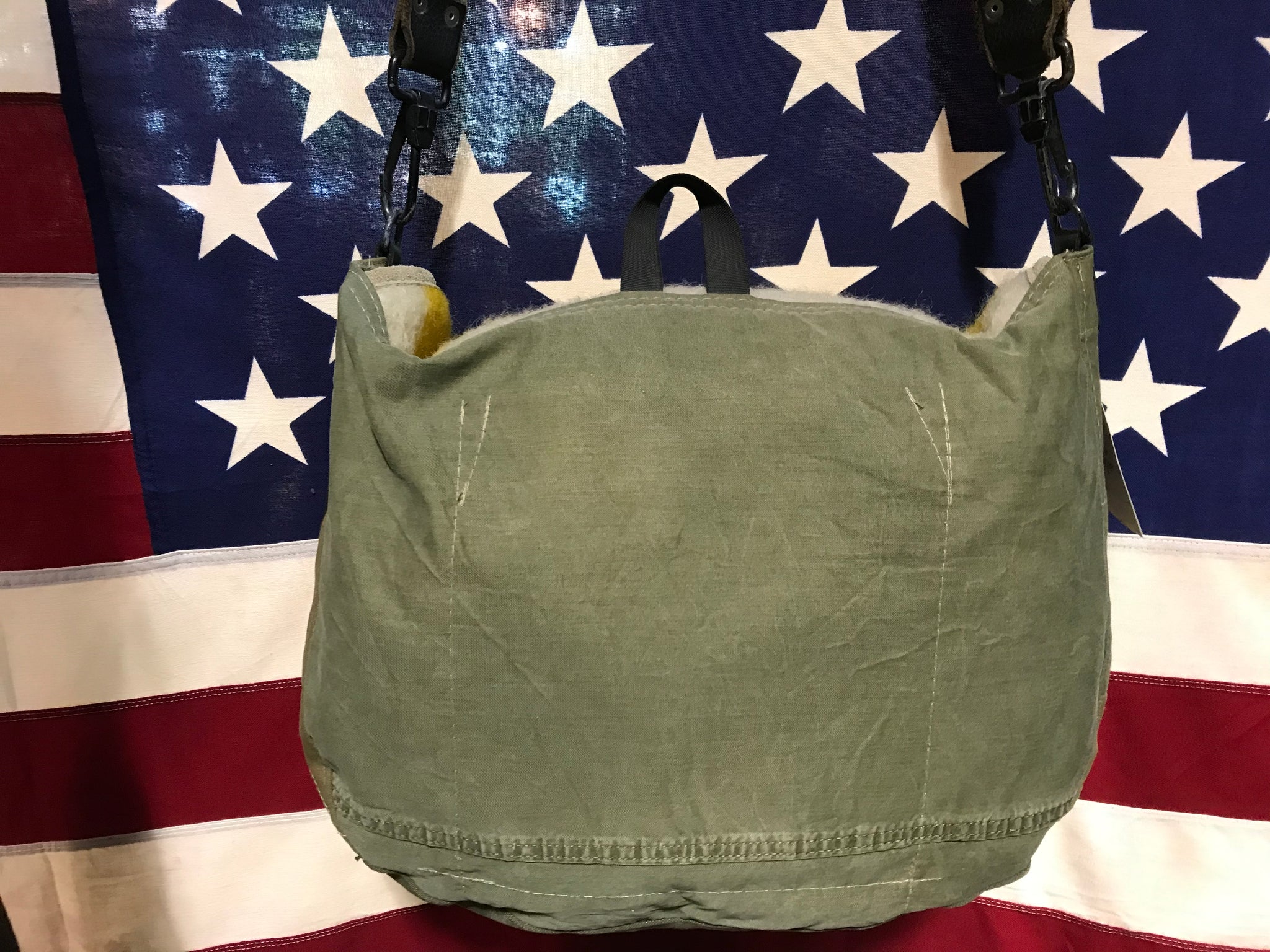 Hudson’s Bay & Canvas Vintage Re - Make Messenger Shoulder Bag Made in USA