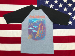Crosby Stills & Nash “ Daylight again Tour ‘82 “Original Vintage Rock T-Shirt By Sportswear Made in USA