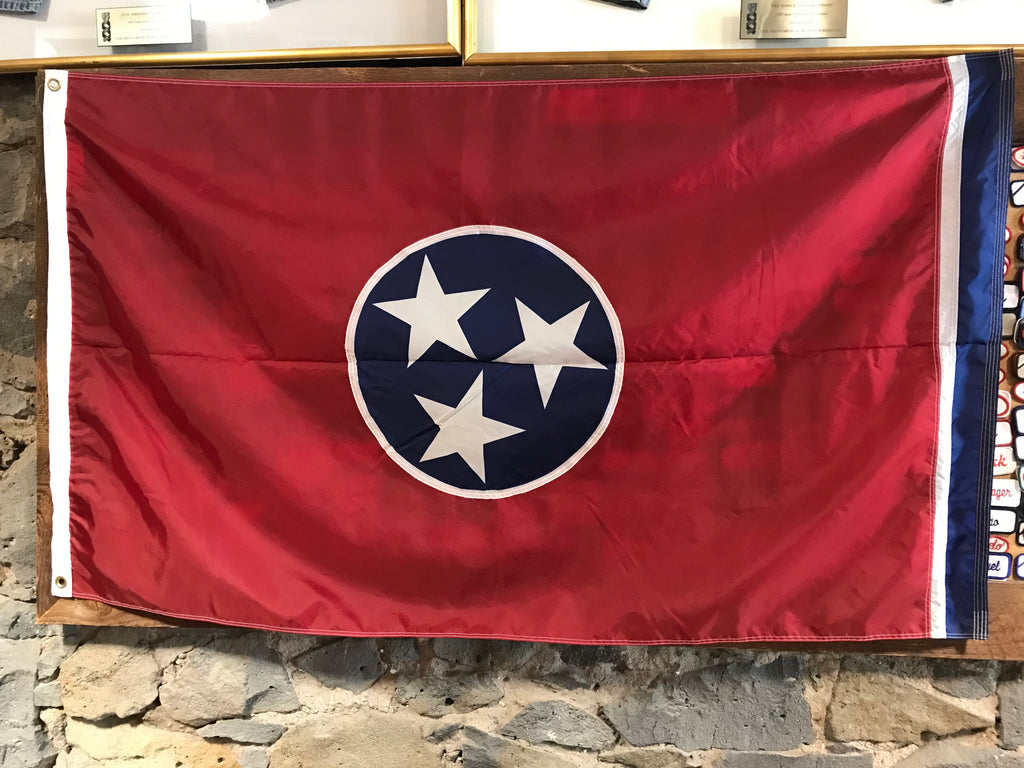 State of Tennessee Vintage 80’s-90’s Flag by NYL-GLO Made in USA