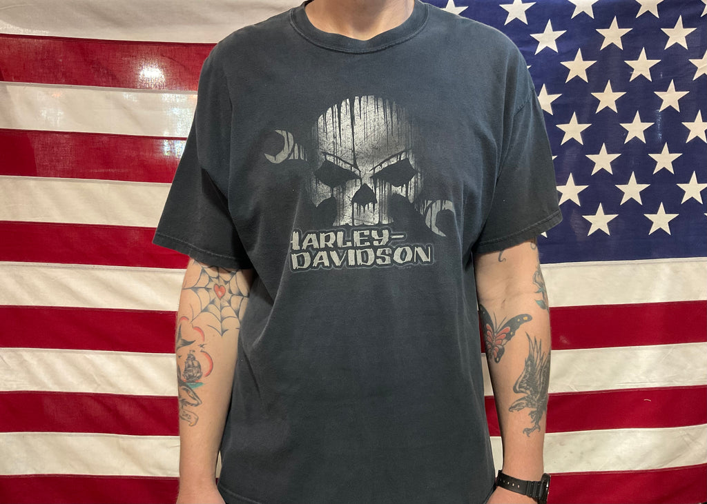 Harley Davidson Vintage Mens T-Shirt Print Year ©️2006 H-D Denver Colorado Made In USA
