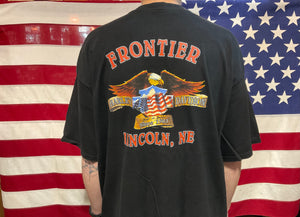 Harley Davidson Vintage Mens T-Shirt Print Year ©️1997 H-D Lincoln, NE Made In USA