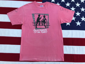 Sweethearts Of the Rodeo 1986 - 1991 Autographed Co-Signed Original Vintage Rock T-Shirt by Hanes Fifty Fifty Made in USA