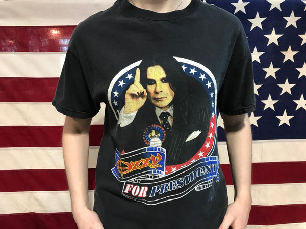 OZZY Osborne OZZFEST 2004 Ozzy For President Original Vintage Rock