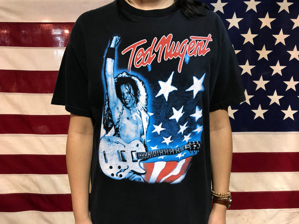 Ted Nugent 2005 Tour Original Vintage Rock T-shirt by Tennessee