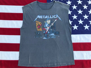 Metallica Squindo Original Vintage Rock T-Shirt Design by Artist Squindo